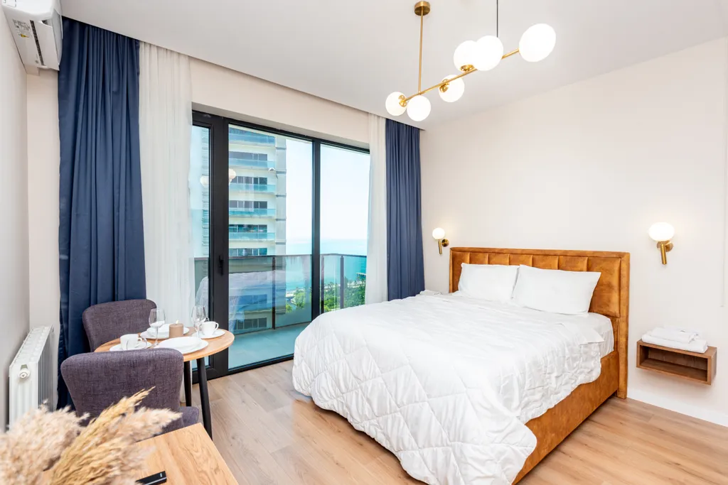 Номер студия в Апарт-Отеле Степс с видом на море