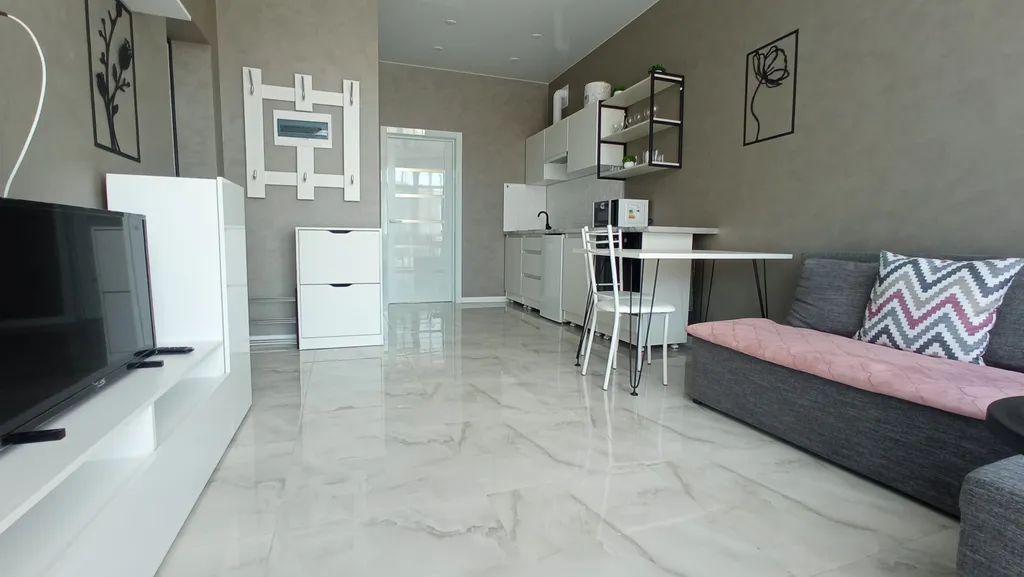 Квартира Квартира Евродвушка у моря с бассейном — Анапа