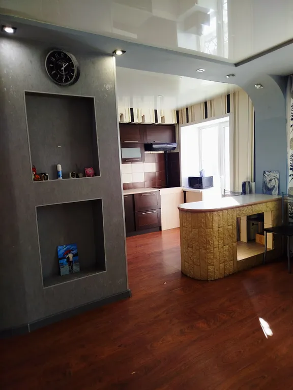 Квартира Квартира Двухкомнатная студия в центре города — Биробиджан