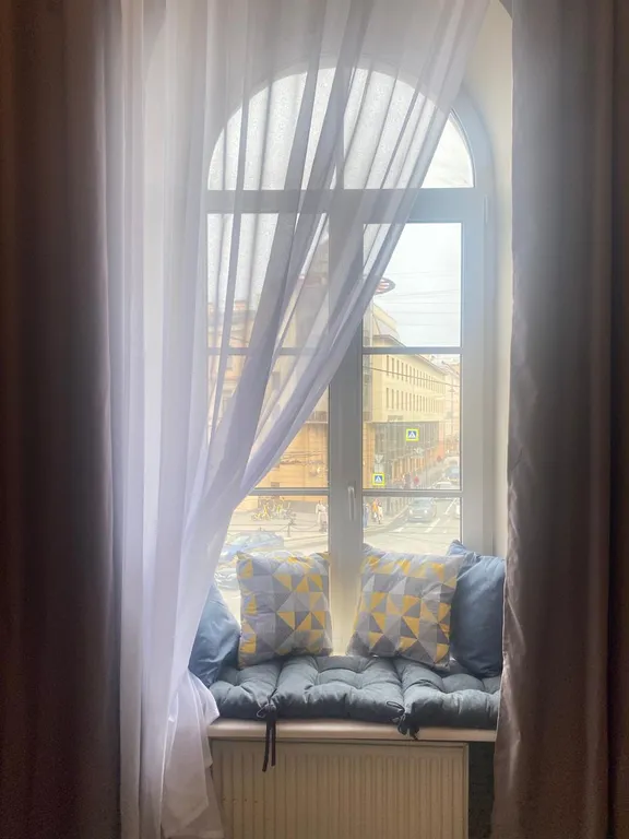 Апартаменты New Horizon Nevskiy 91 с потрясающим видом на Невский