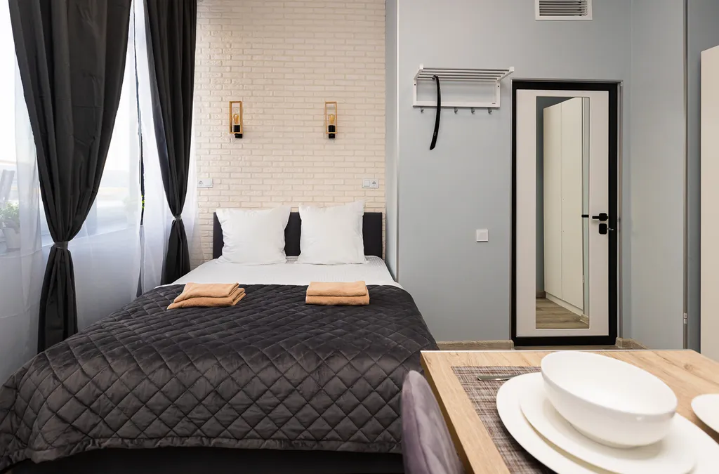 Уютная студия рядом с лесопарком