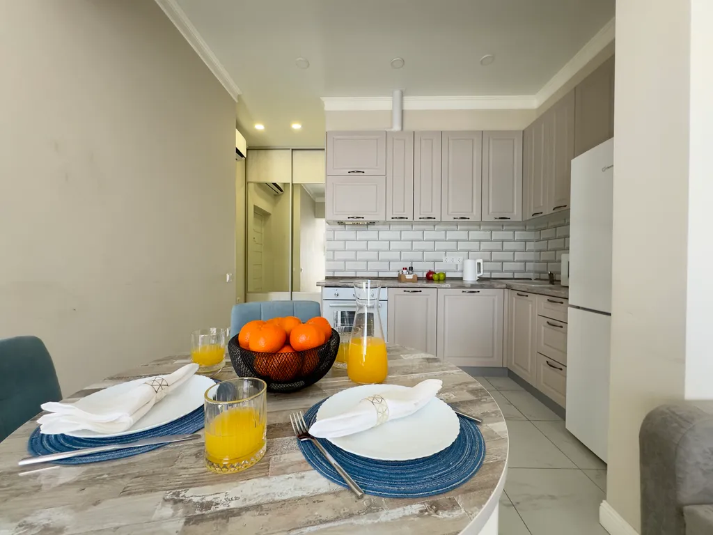 Квартира Люкс с видом на море и реку с балконом — Лазаревское