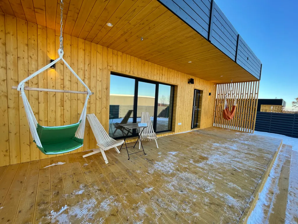 Коттедж Дом отдыха с сауной на горке — Иваново (Ленинградская область)