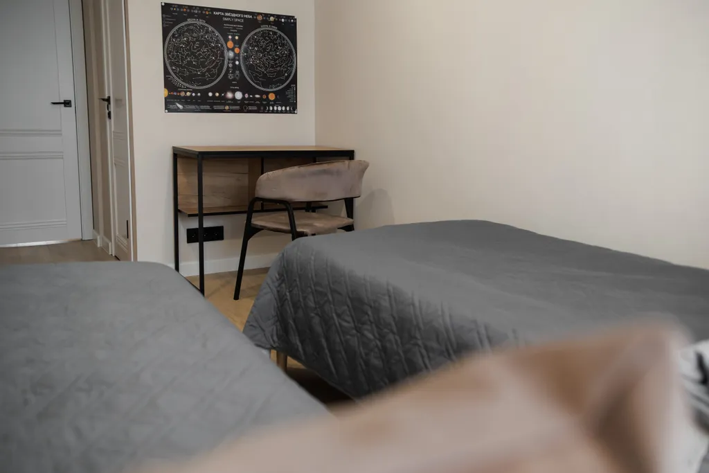 Новая квартира с 2-мя спальнями и большой кухней-гостиной