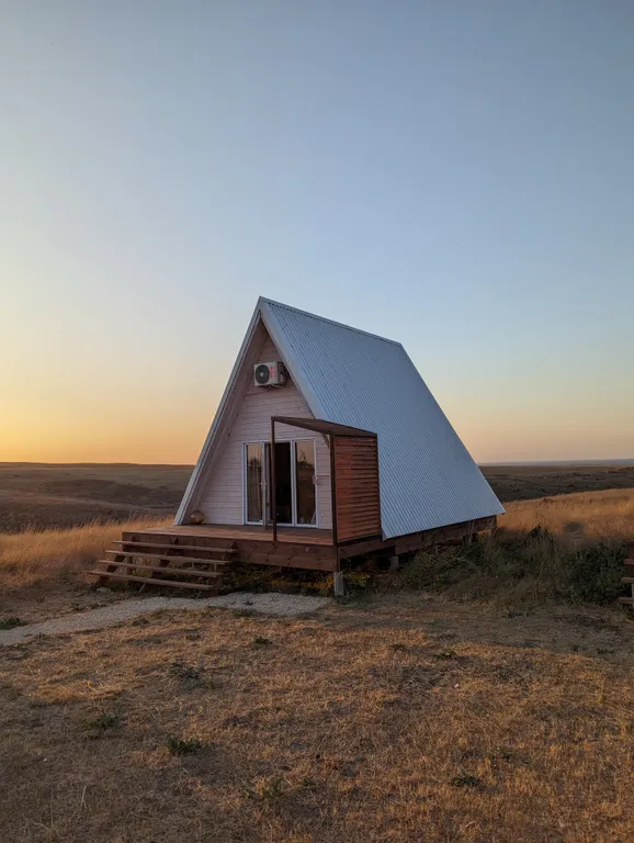 Коттедж Новый a-frame с видом на море — аренда посуточно в Веселовка