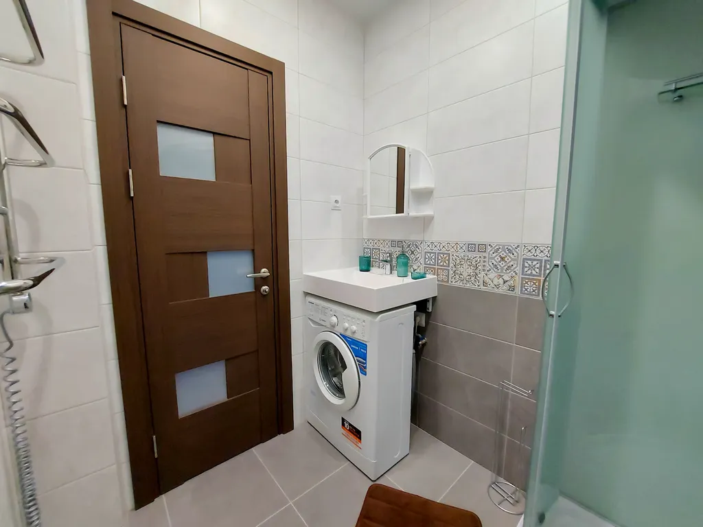 Уютная студия с двуспальной кроватью Олимпийский парк