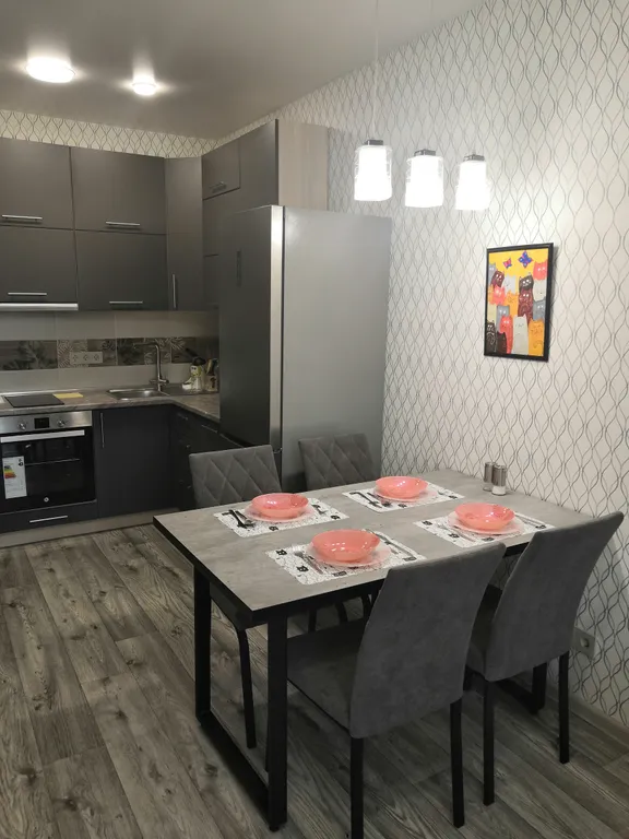 Уютная квартира с хорошим ремонтом в новом доме