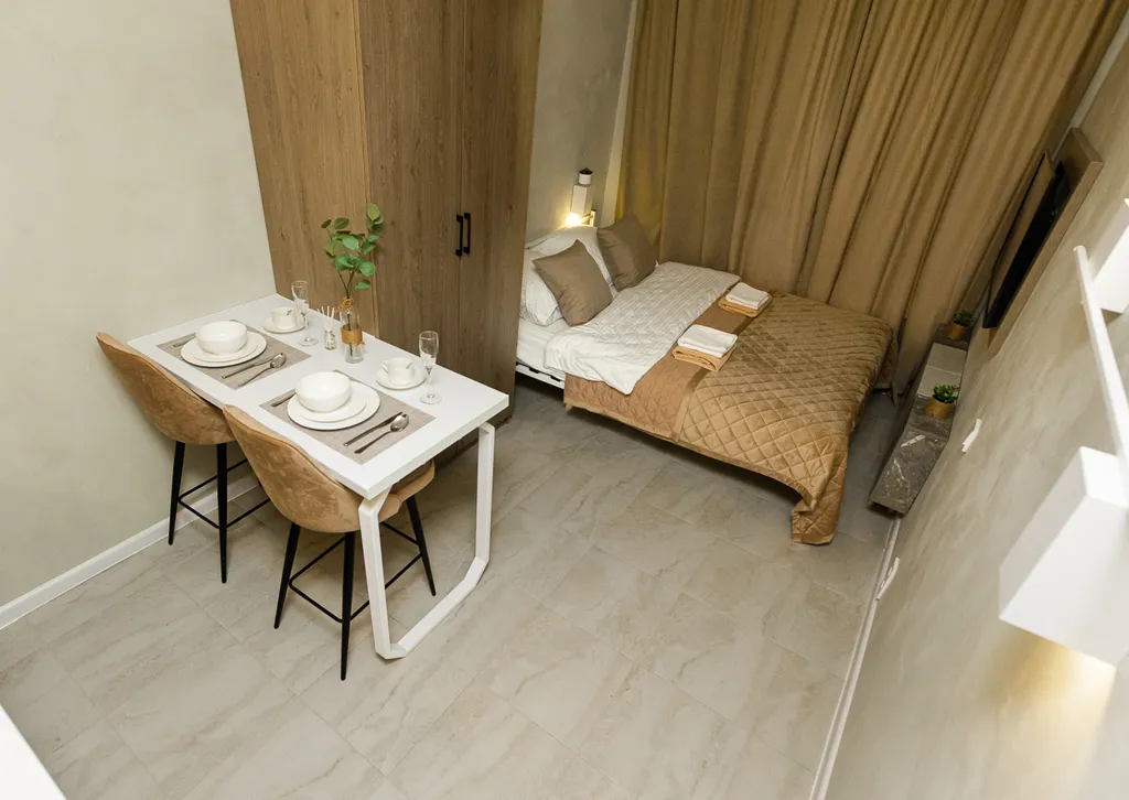 Уютная студия рядом с лесопарком