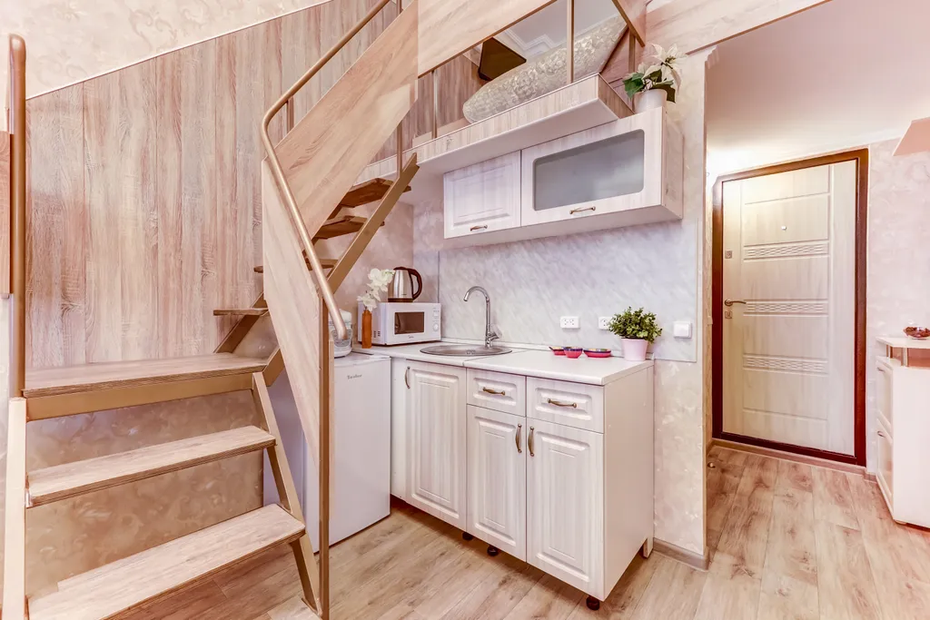 Квартира Квартира Двухуровневая семейная студия у Невского проспекта — Санкт-Петербург