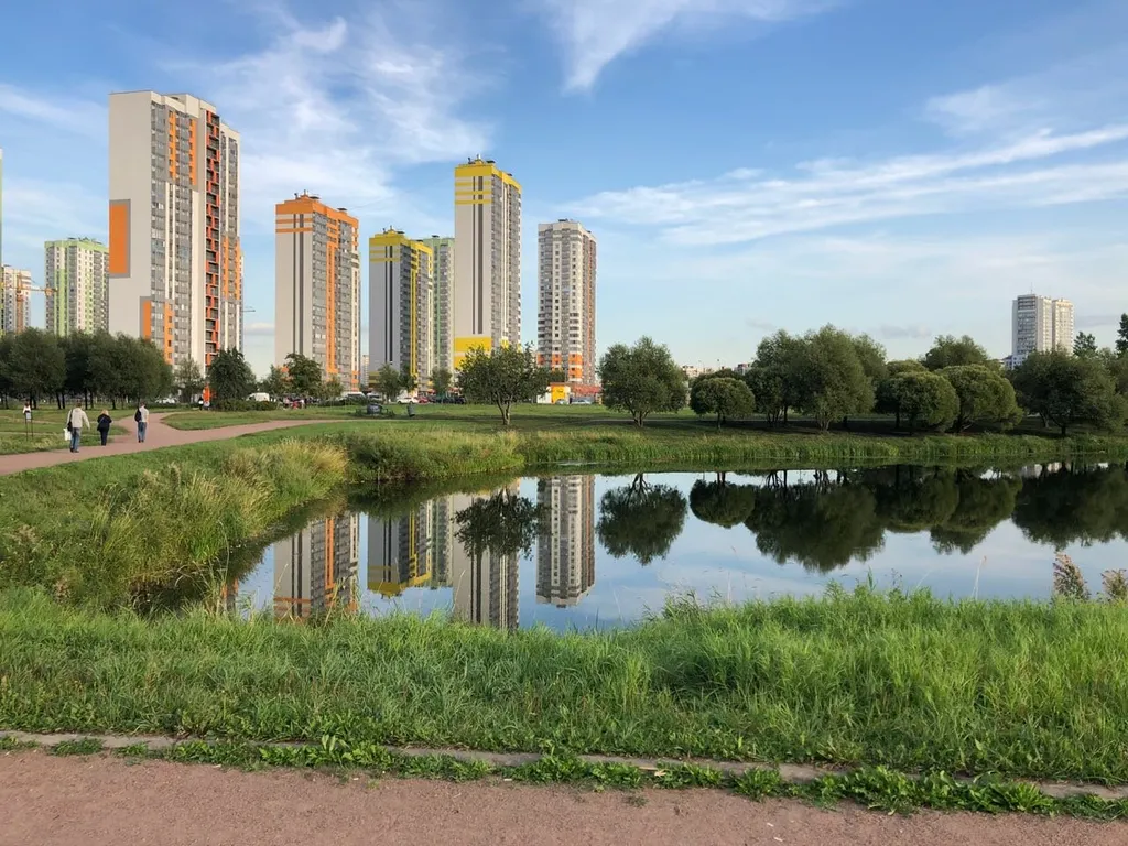 Уютный апартамент у метро проспект Славы