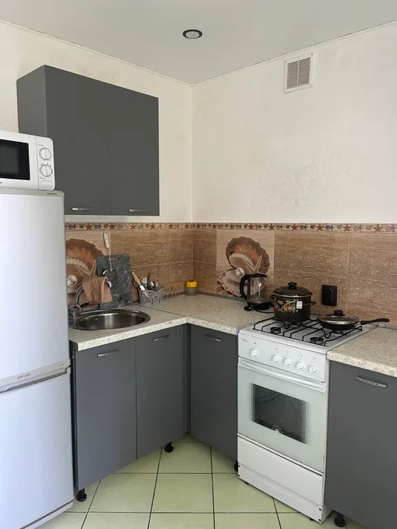 Светлая, уютная квартира в центре с газовым котлом