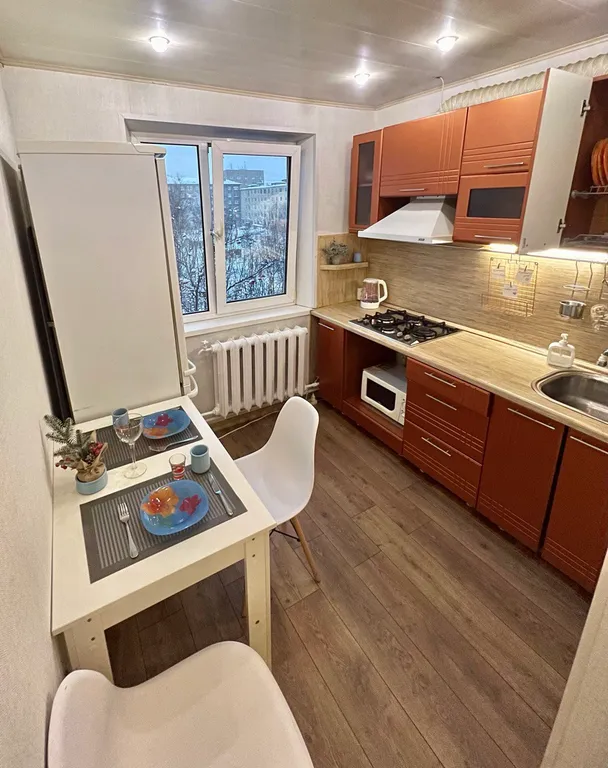 Уютная 1-комнатная квартира со свежим ремонтом недалеко от центра