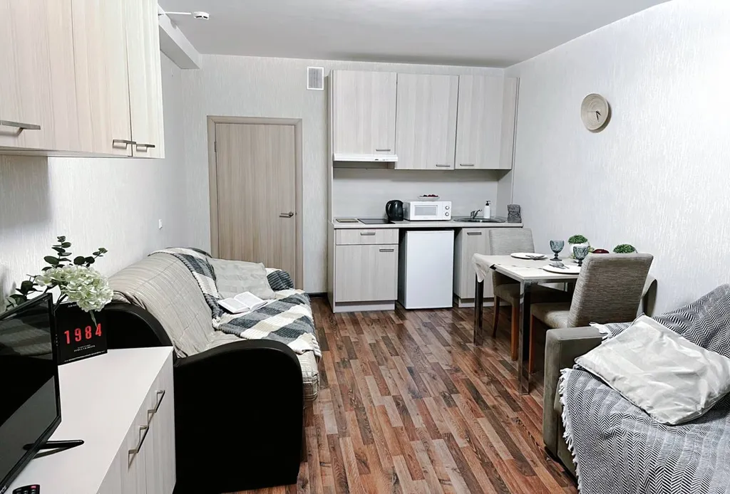 Квартира Апартаменты-студия улучшенный с балконом 3 — Санкт-Петербург