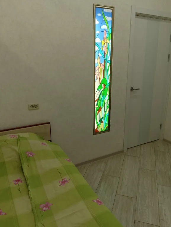 Видовая квартира с дизайнерским ремонтом у Дворца игровых видов спорта