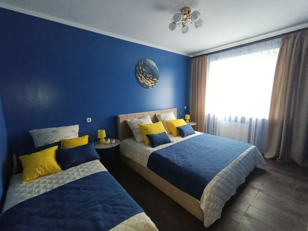 Просторная квартира в центре города с видом на ТЦ Old City