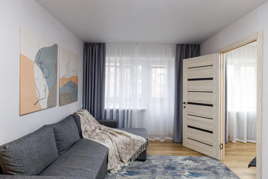 Двухкомнатная квартира в центре города