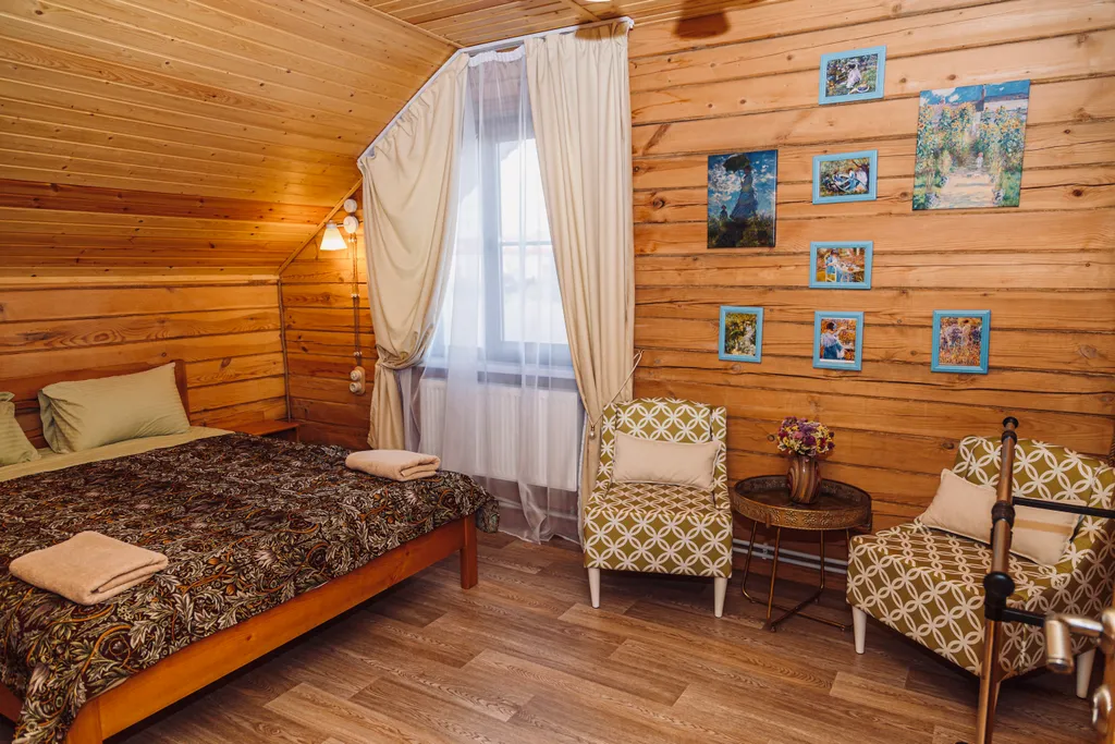 Дом-дача «у Мишутки» карамельный