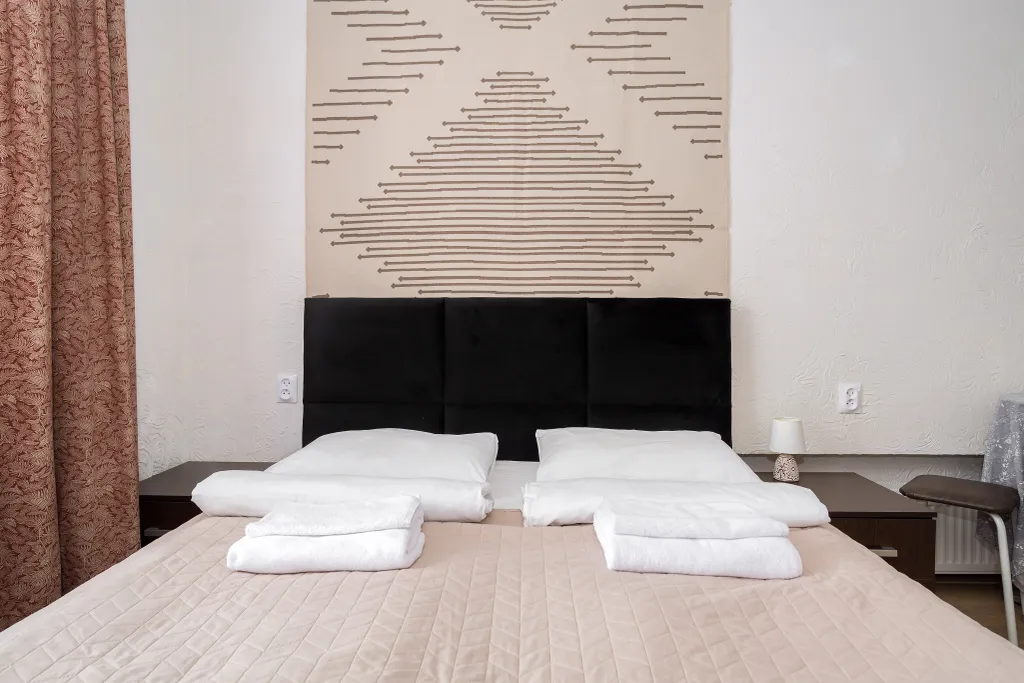 Квартира Комната с санузлом и большой двуспальной кроватью у зоопарка — Санкт-Петербург