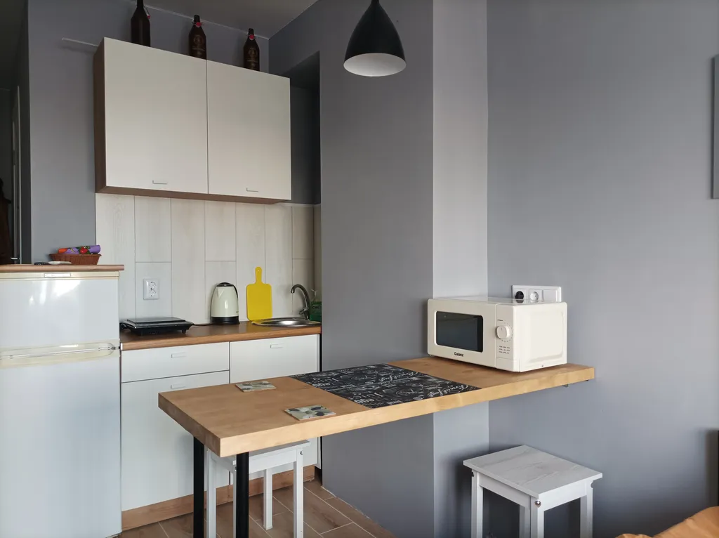 Уютная студия на берегу Волги 2+1