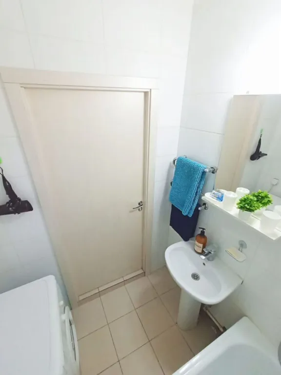 Двухкомнатная квартира с балконом