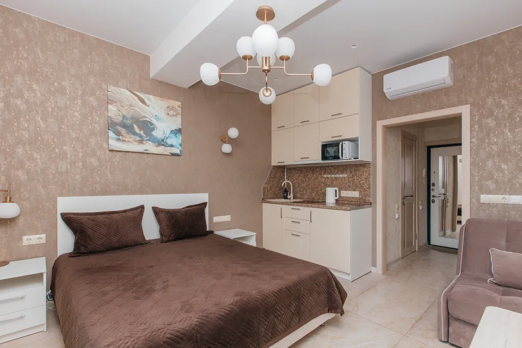 Квартира Квартира Стильная студия в элитном комплексе Метрополь — Сочи