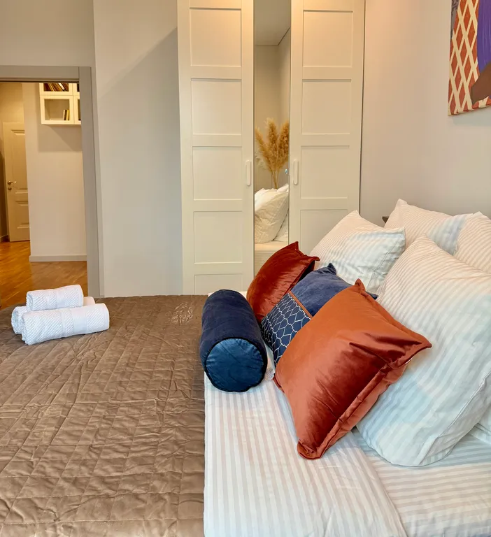 Квартира Квартира Уютная 3-комнатная с видом на Москва-Сити — Москва