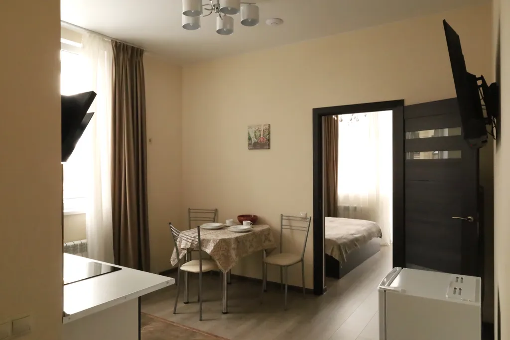 Апартаменты с отдельной спальней с видом на горы