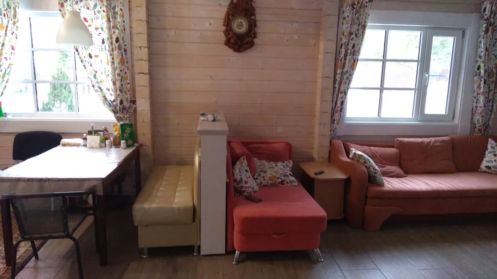 Дом с баней на Сямозере с огороженной территорией