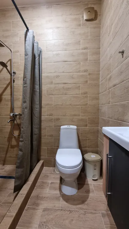 Новый дом с финской сауной, террасой и видом на гору Змейка