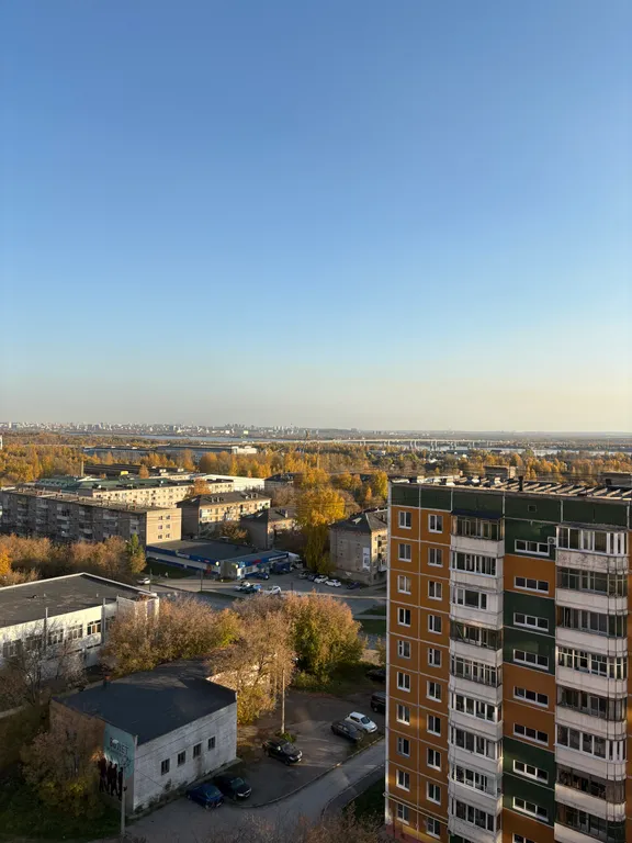 Уютная квартира с прекрасным видом на город и Каму