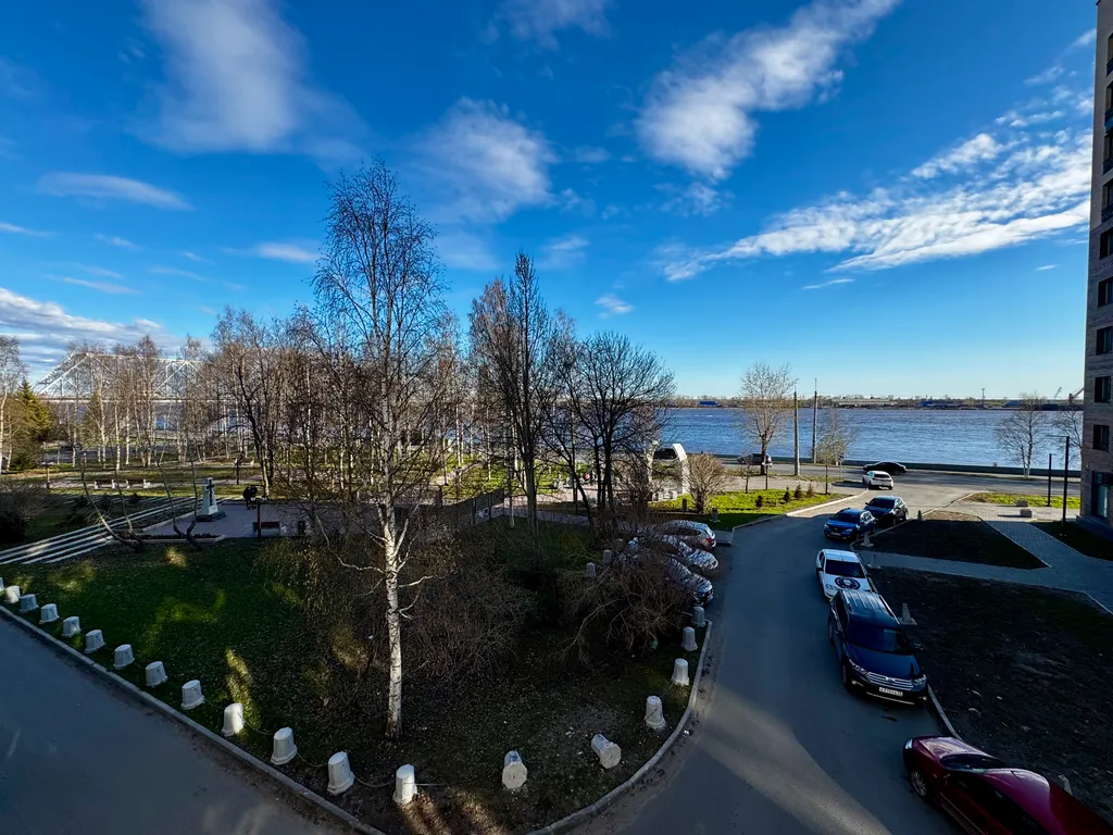 Квартира с видом на Северную Двину в центре города