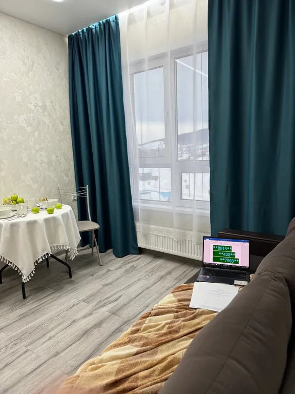 Квартира с видом на гору Кубес