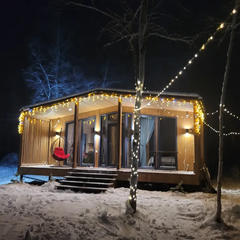 Уютный домик с сауной и двумя спальнями