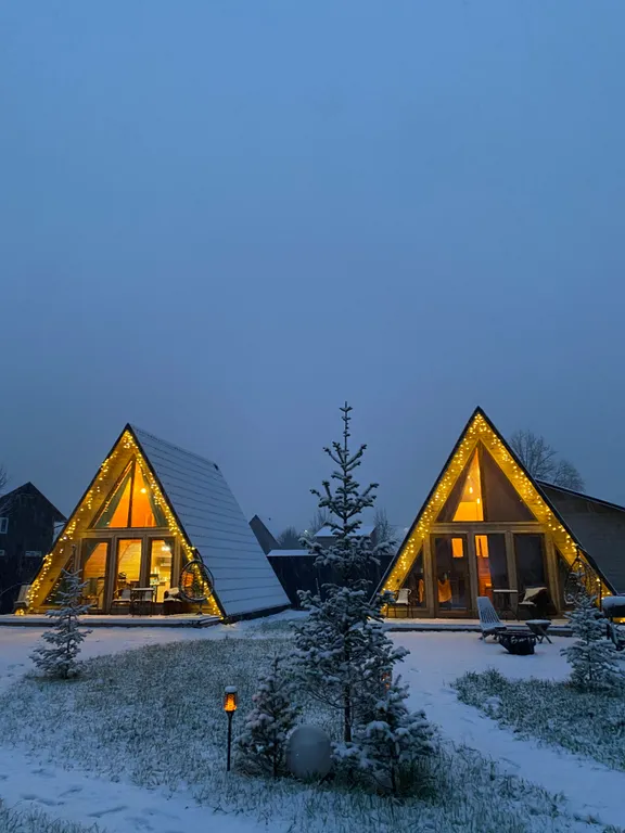 Шале с видом на горы