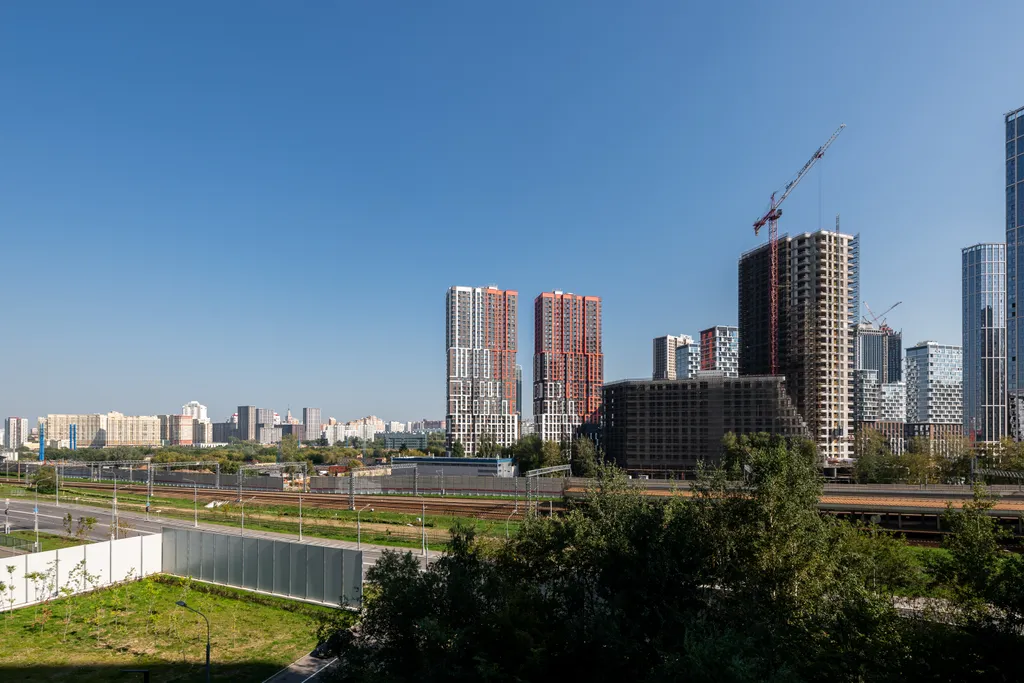 Квартира Квартира С подиумом и выдвижной кроватью дизайнерская — Москва