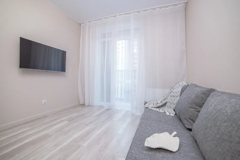 Евродвухкомнатная квартира рядом с метро Ботаническая для 4