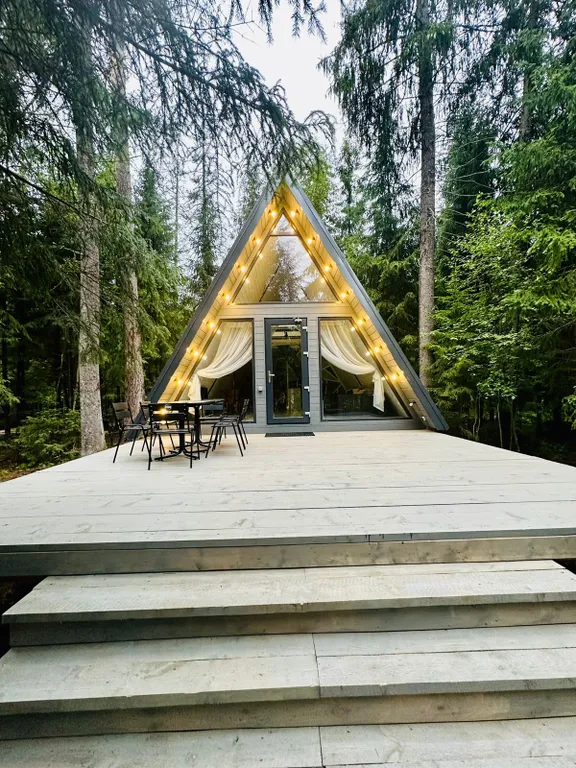 Коттедж А-фрейм Брауни — аренда посуточно в Покров