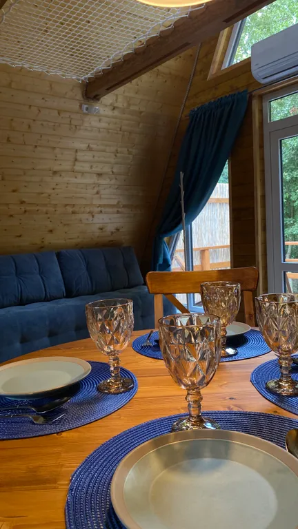 Коттедж Новый А-фрейм дом — Горячий Ключ