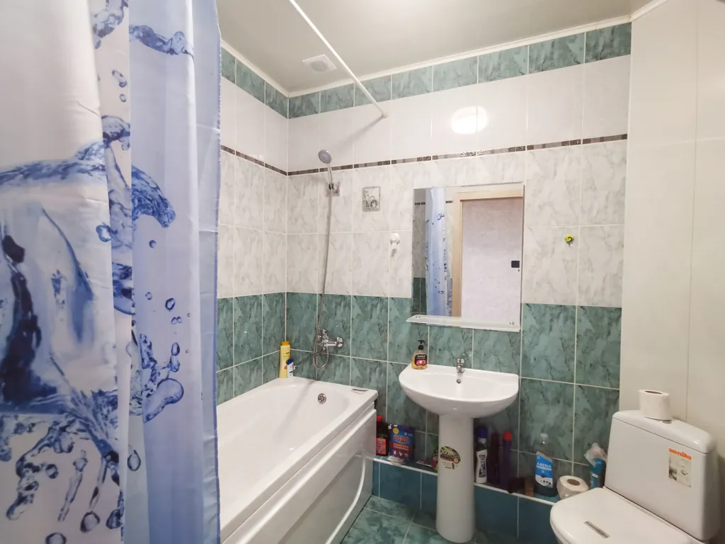 Солнечная квартира с видом на город