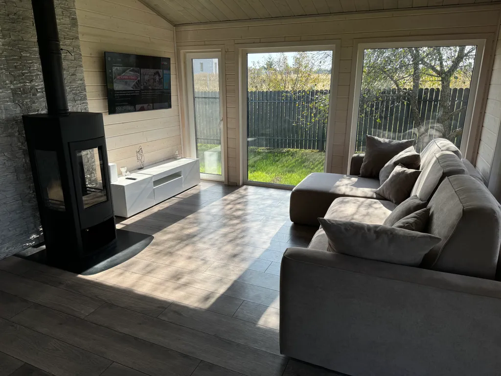 Дом с баней и чаном