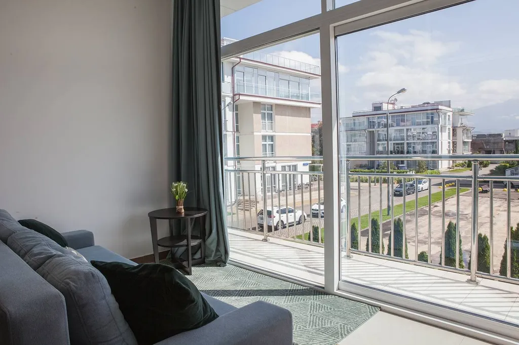 Апартамент с видом на горы