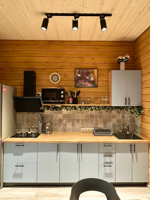 Новый круглогодичный коттедж из бруса на берегу Катуни