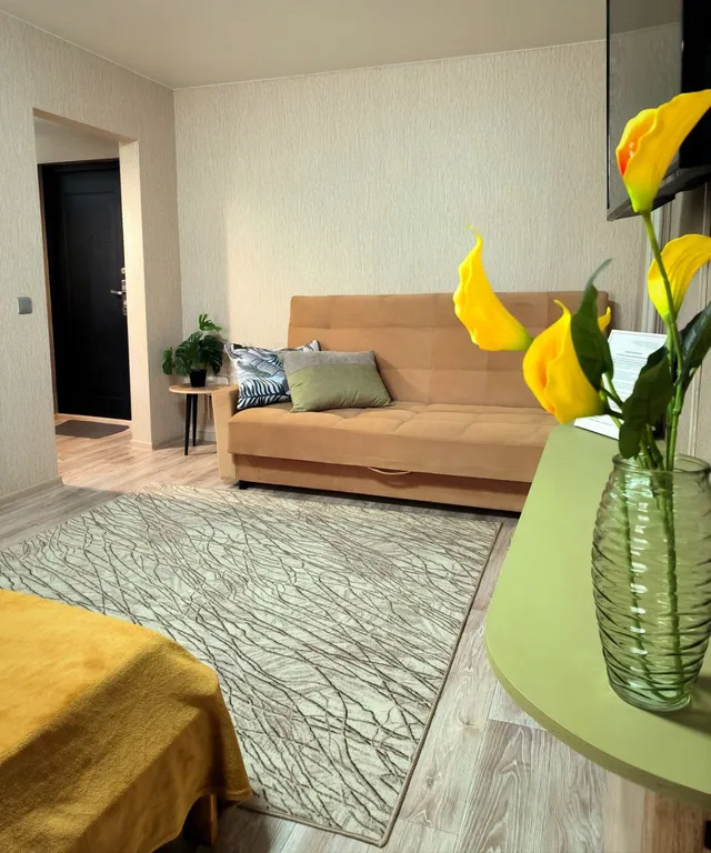 Уютная 1-комнатная квартира, есть всё для комфортного проживания