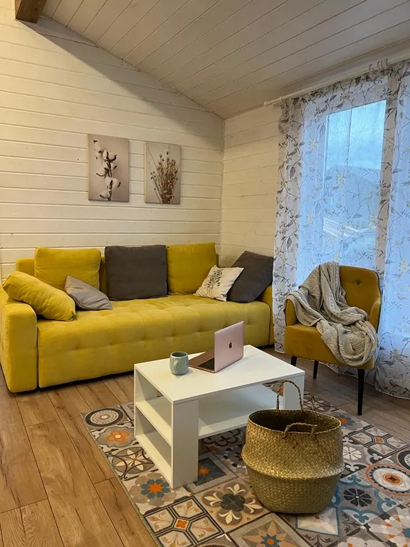 Коттедж Дом с сауной на границе с лесом и озером — Семеновское