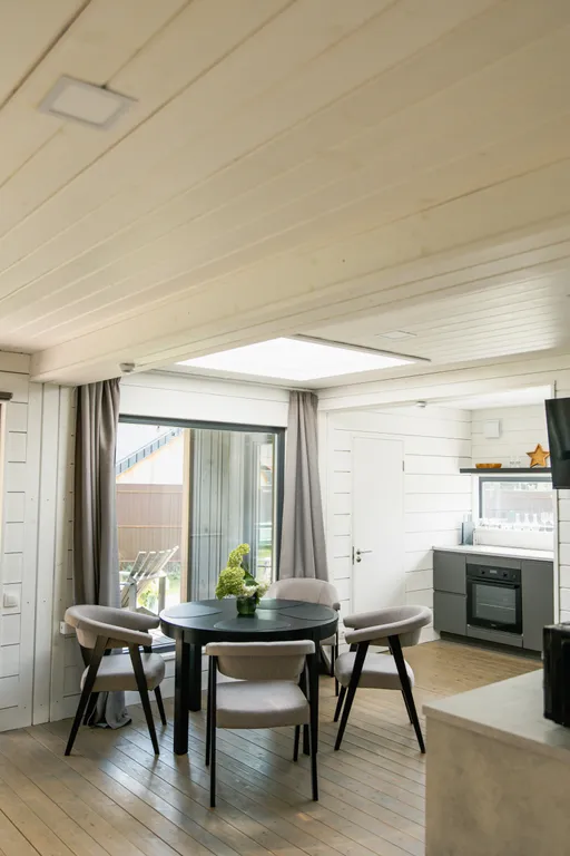 Дом с баней с видом на лес