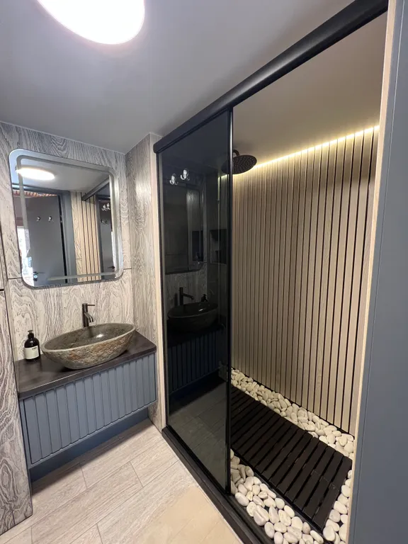 Квартира Квартира Дом у реки с видом на горы с баней и купелью — Горячий Ключ