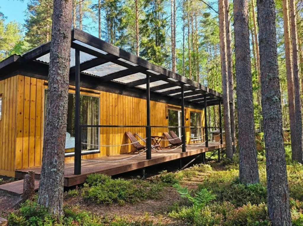 Дом 30m2 — чан, кухня, возможность отдыха с питомцем
