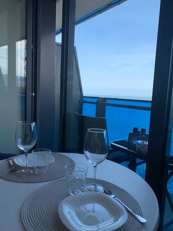 Апартаменты orbi city d1, 39 этаж, с видом на море и старый батуми