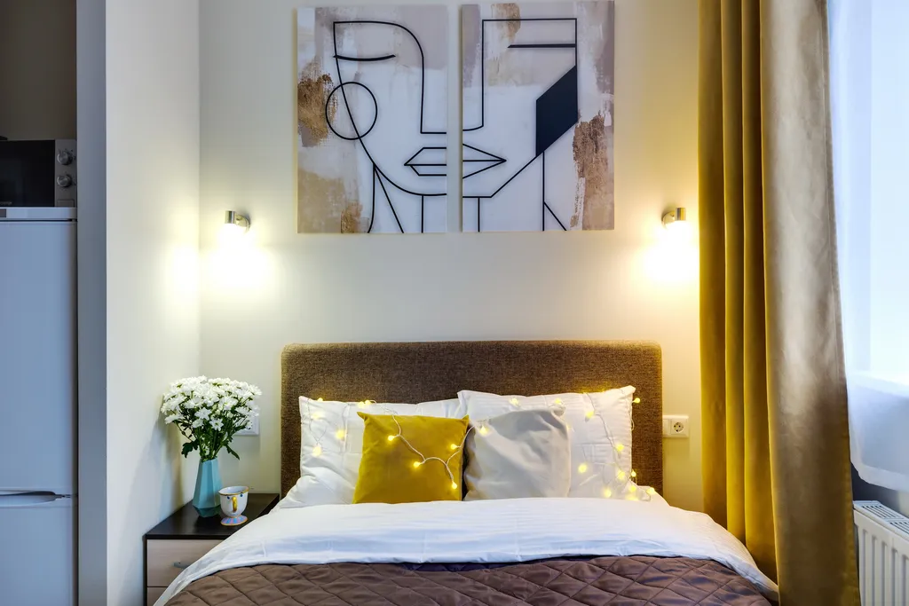 Солнечная студия Эллида в ЖК Одинбург недалеко от больницы.