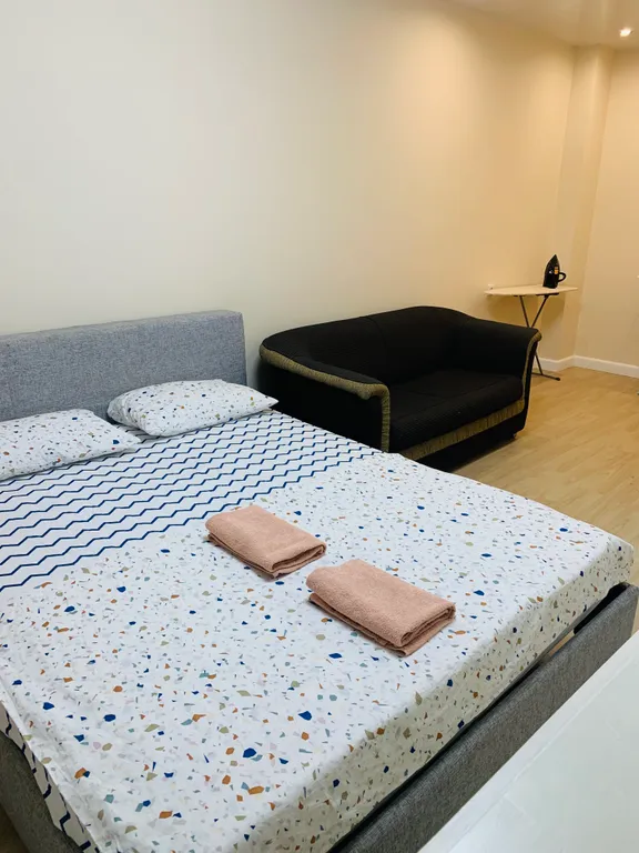 Светлая однокомнатная видовая квартира